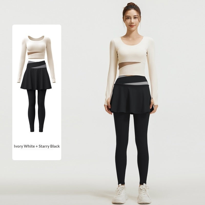 Womens Yoga Top And Pants Set For Mind-Body Wellness