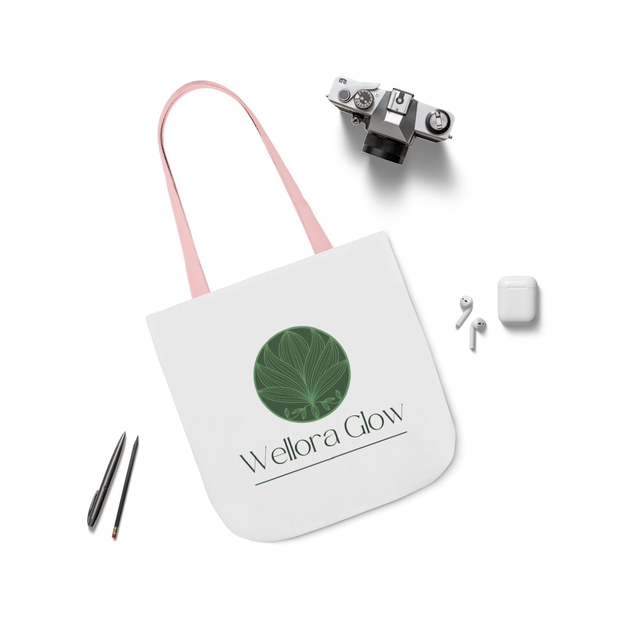 Wellora Glow Canvas Tote