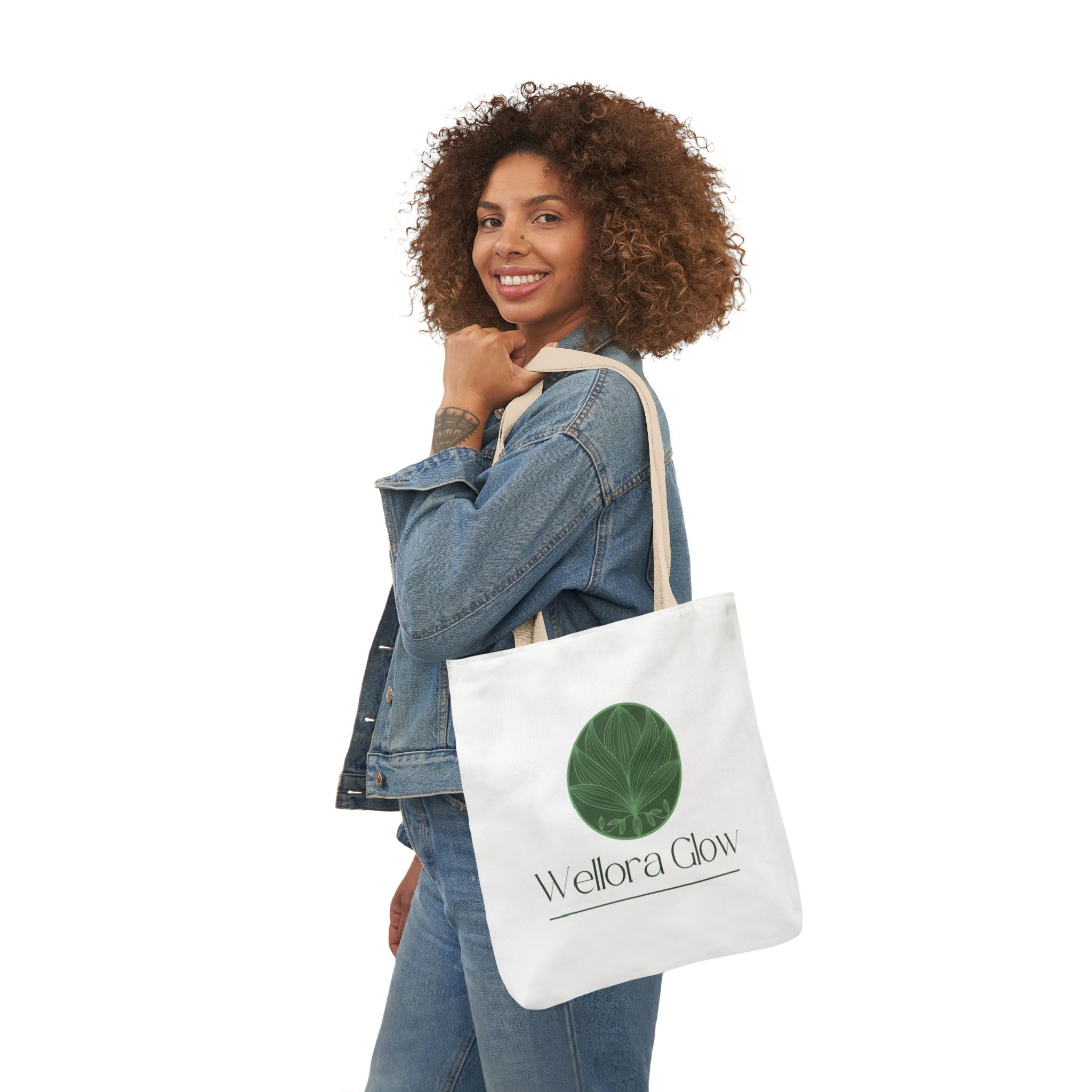 Wellora Glow Canvas Tote