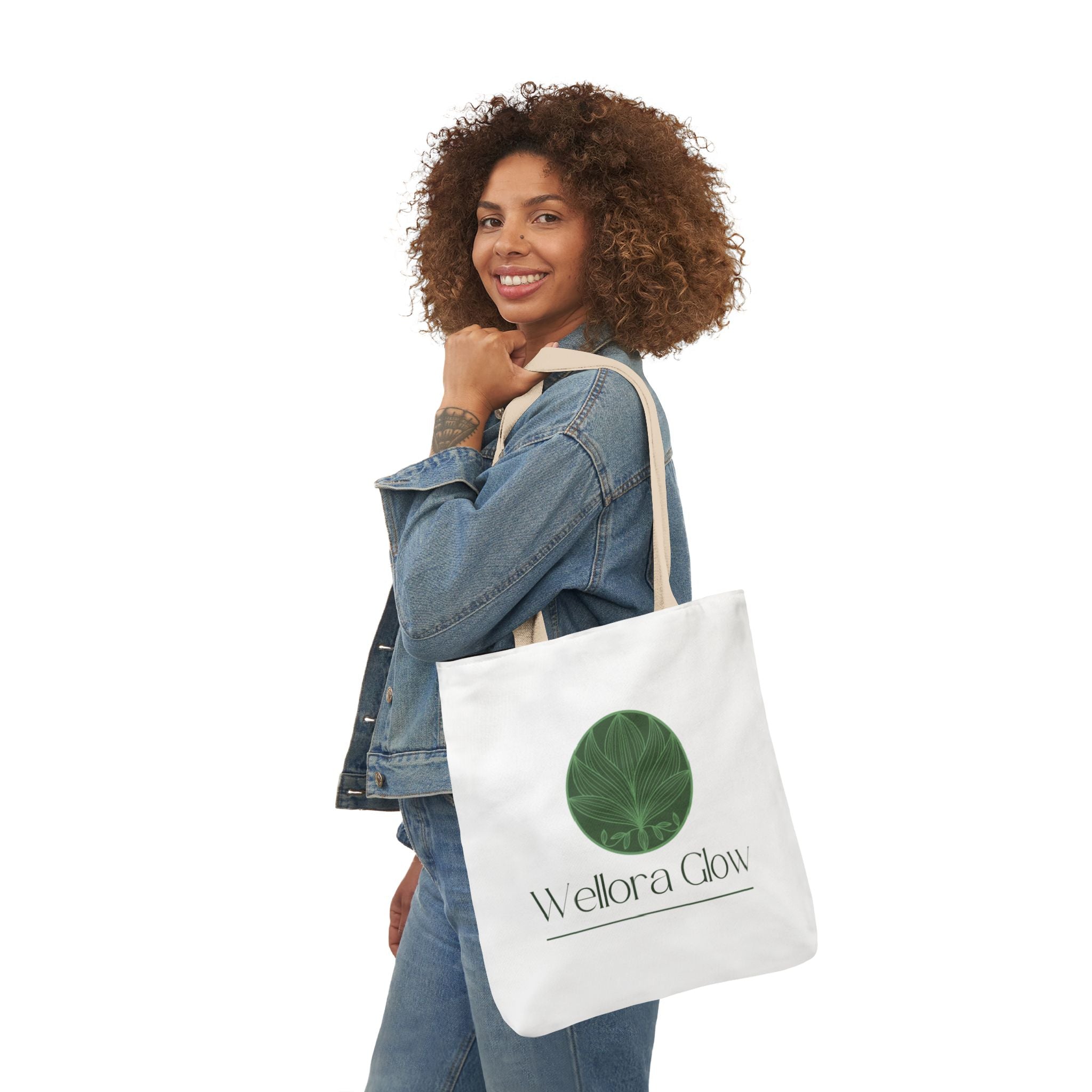 Wellora Glow Canvas Tote