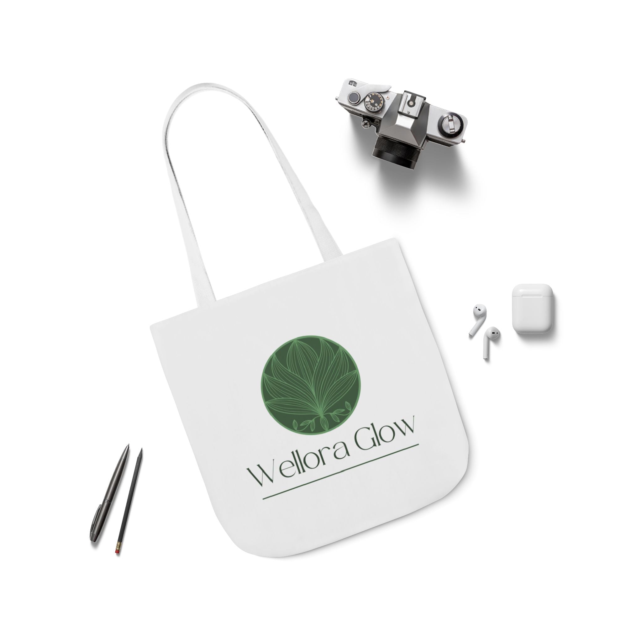 Wellora Glow Canvas Tote