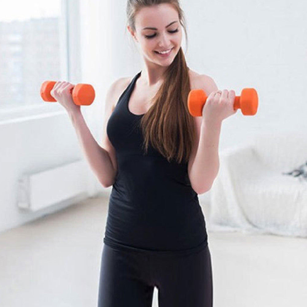 Hexagonal Dumbbell Fitness Weights for Home Workout Training