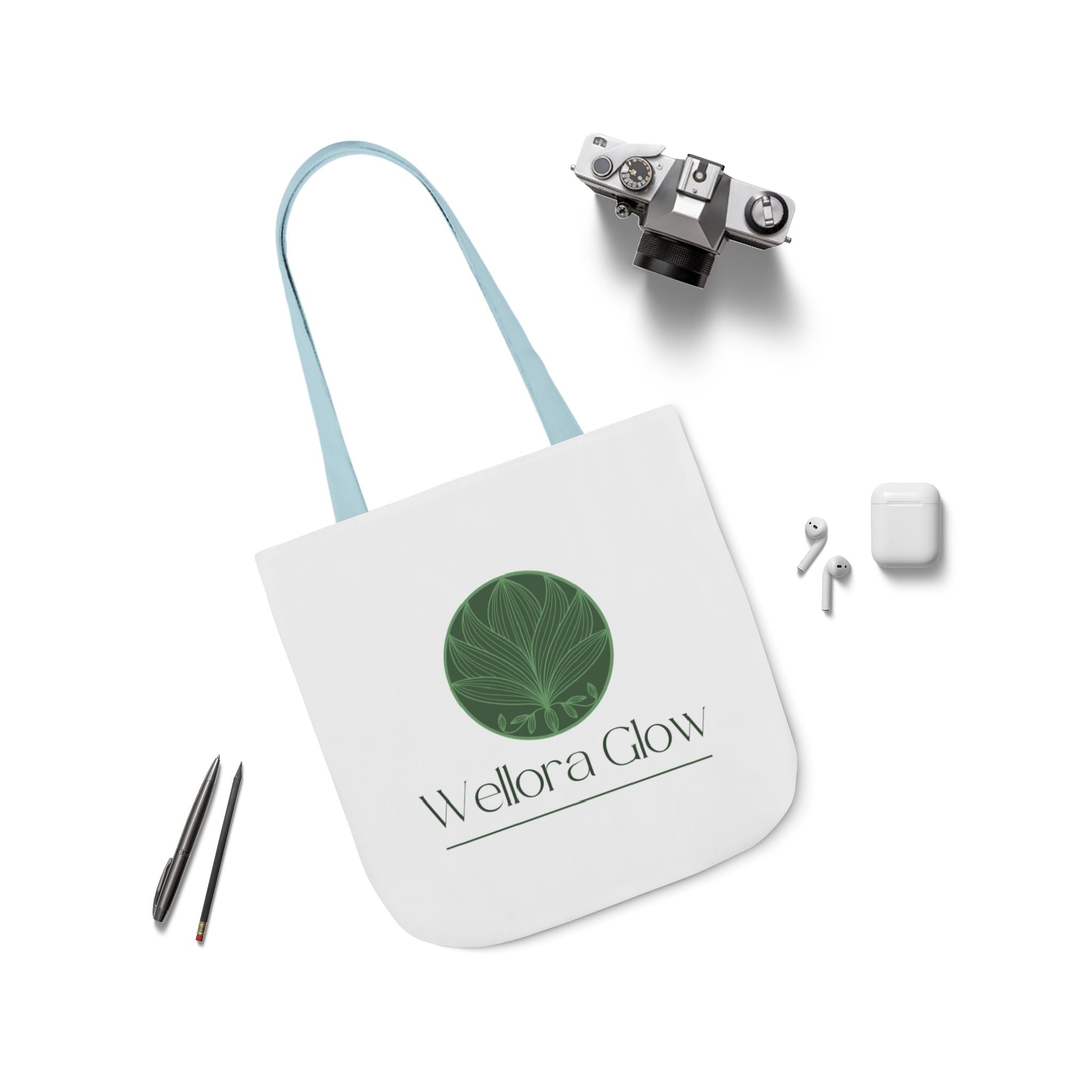 Wellora Glow Canvas Tote
