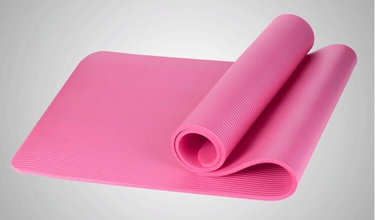 Premium 10mm Thick Yoga Mat for Fitness and Exercise