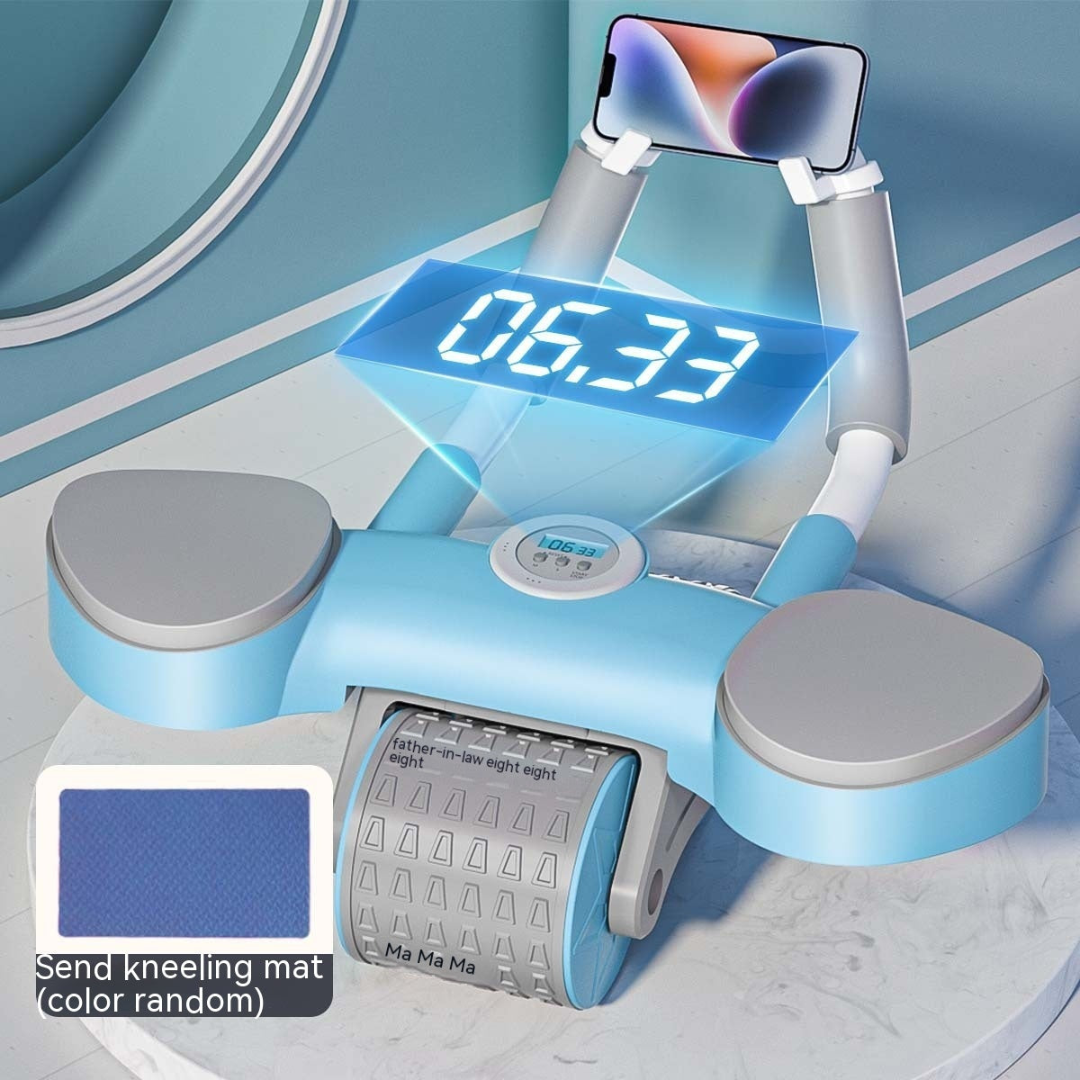 Automatic Rebound Abdominal Wheel Fitness Training Equipment