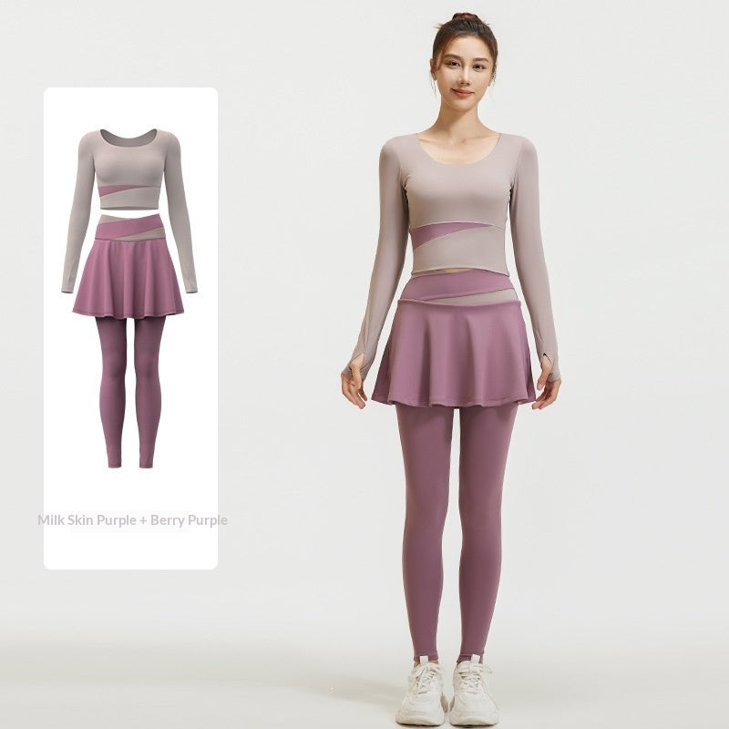 Womens Yoga Top And Pants Set For Mind-Body Wellness