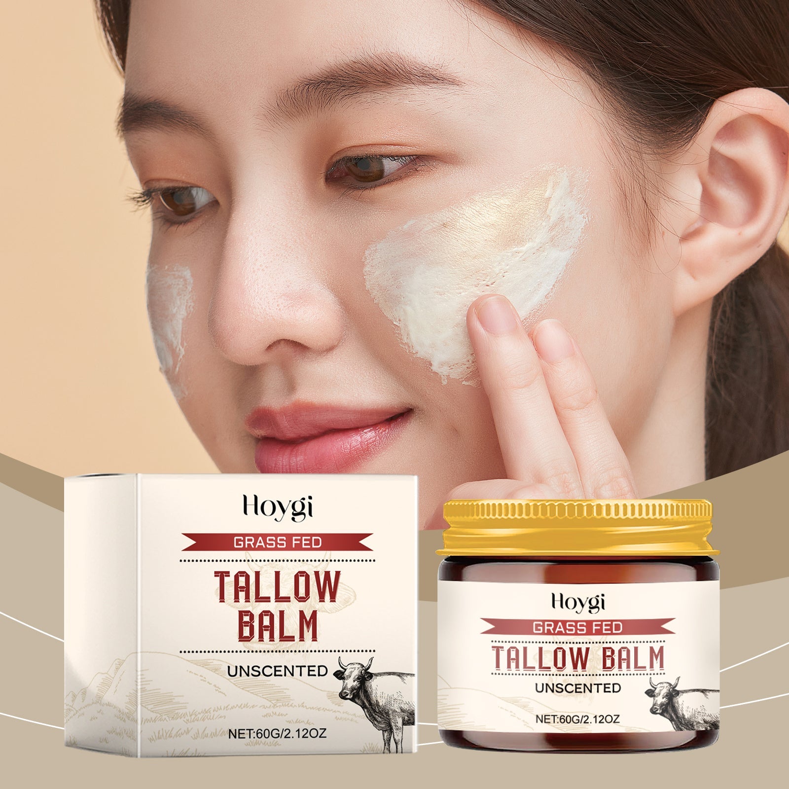 Tallow Nourishing Soft Smoothing Dry Skin Moisturizer Cream