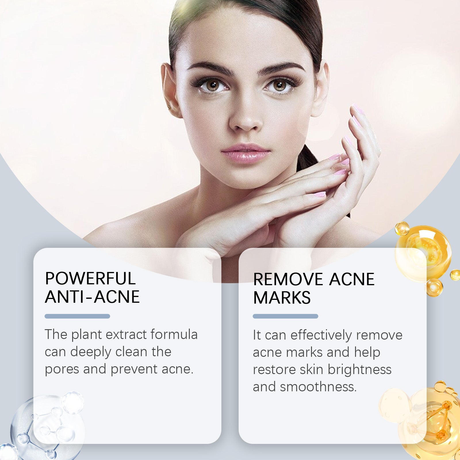 Acne Soothing Hydrating Moisturizing Pimple Care Facial Serum