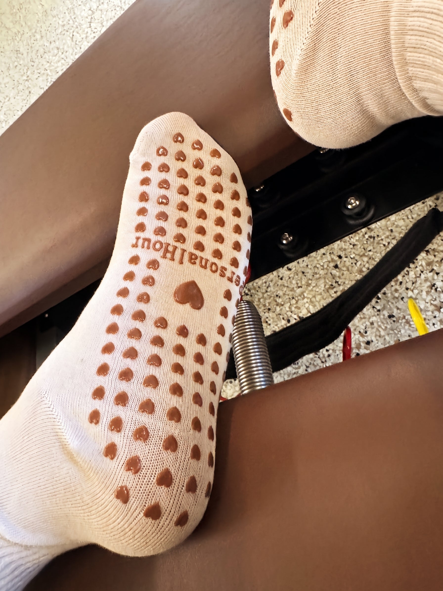 PersonalHour Heart Grip Non-Slip Pilates Socks