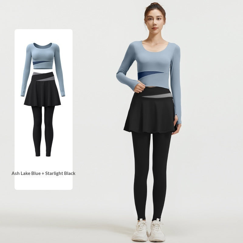 Womens Yoga Top And Pants Set For Mind-Body Wellness