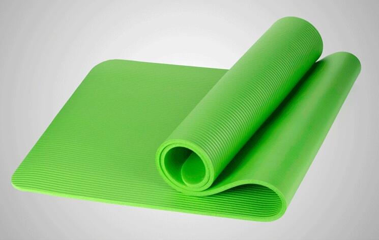 Premium 10mm Thick Yoga Mat for Fitness and Exercise