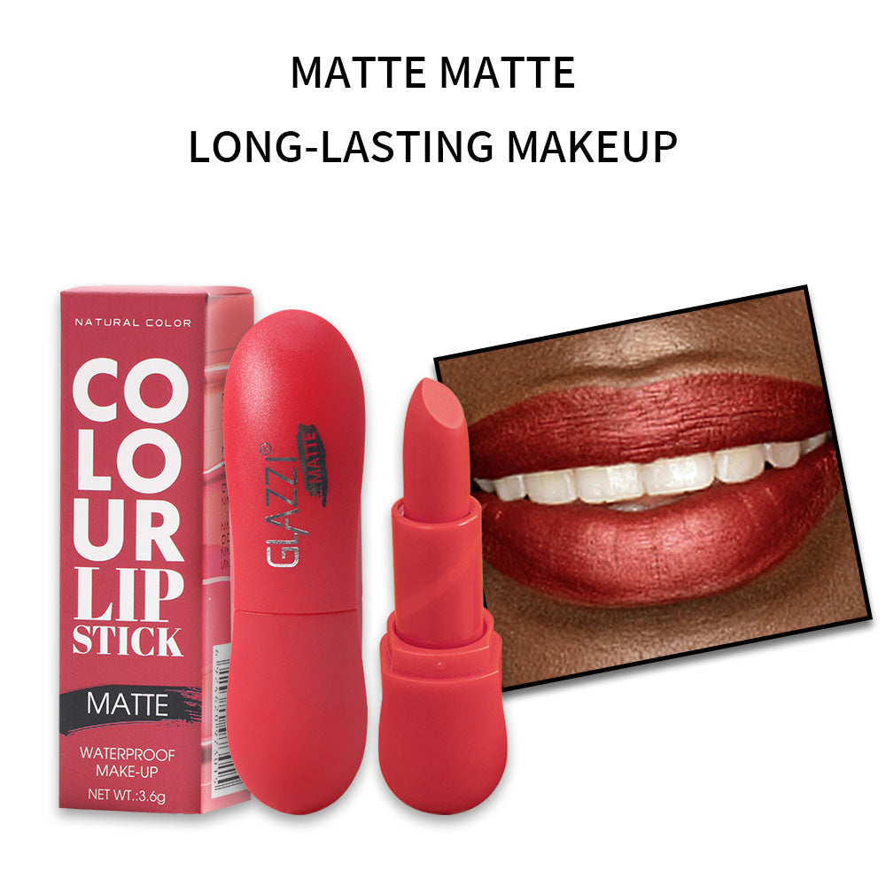 12 Color Matte Non-Fade Waterproof Lipstick Palette