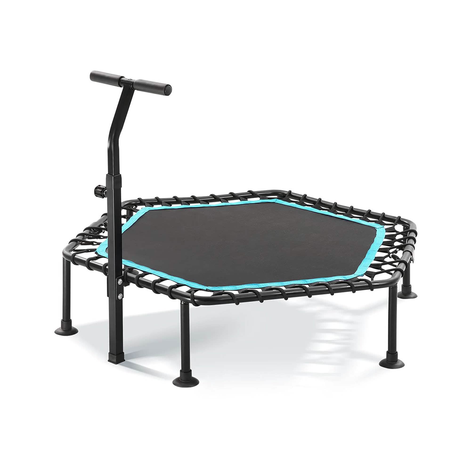 50-Inch Mini Fitness Rebounder with Adjustable Handle