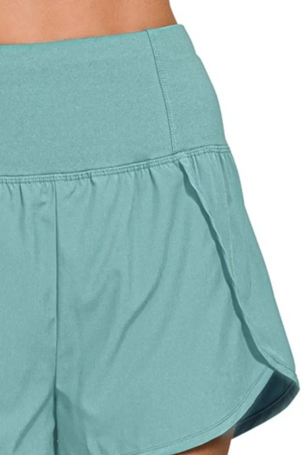 High-Waisted Running Shorts