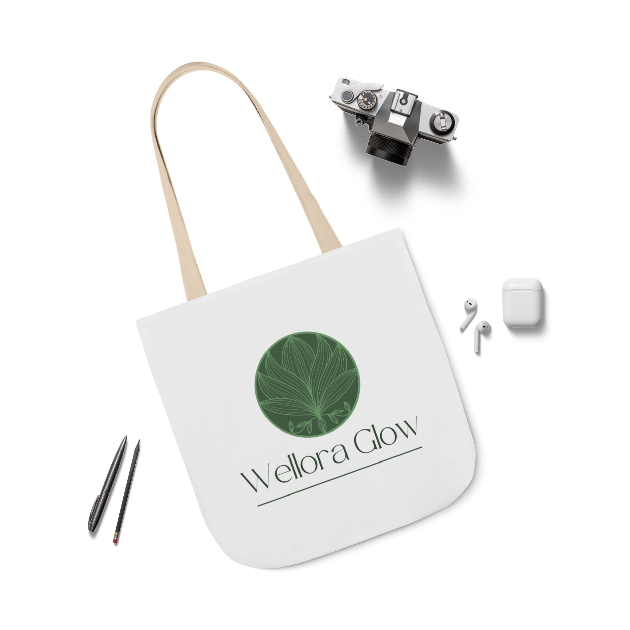 Wellora Glow Canvas Tote