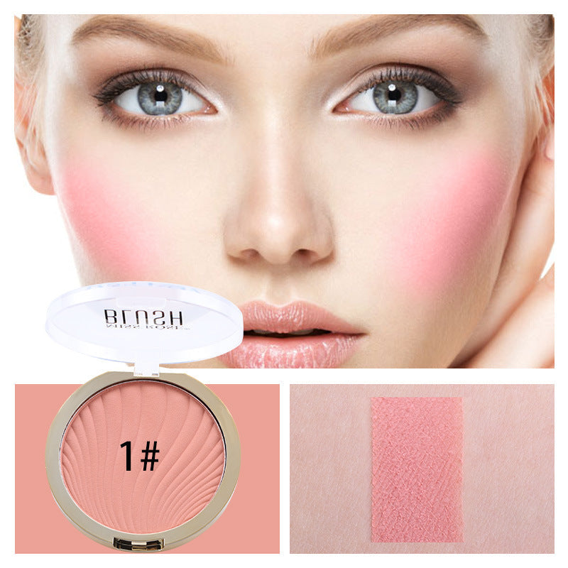 Six-Color Matte Blush and Highlighter Palette