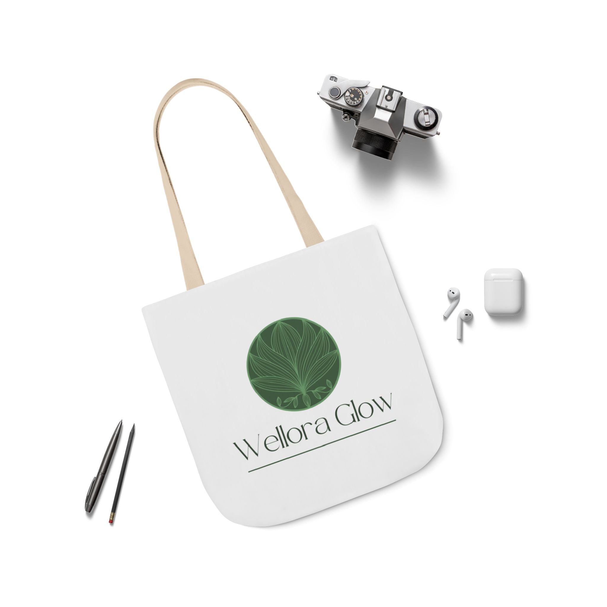 Wellora Glow Canvas Tote