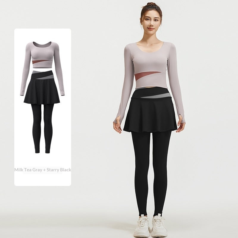 Womens Yoga Top And Pants Set For Mind-Body Wellness