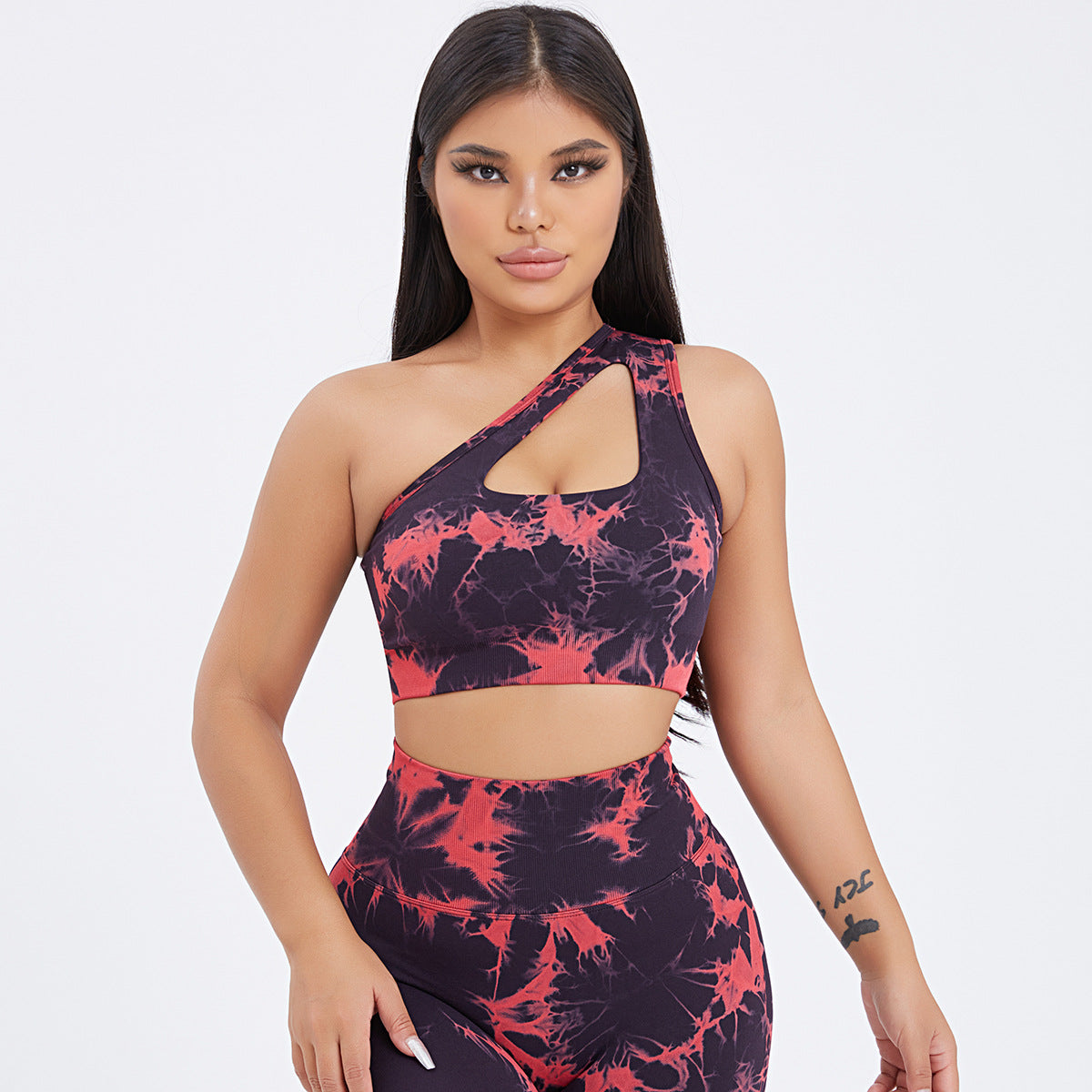 One-Shoulder Yoga Set