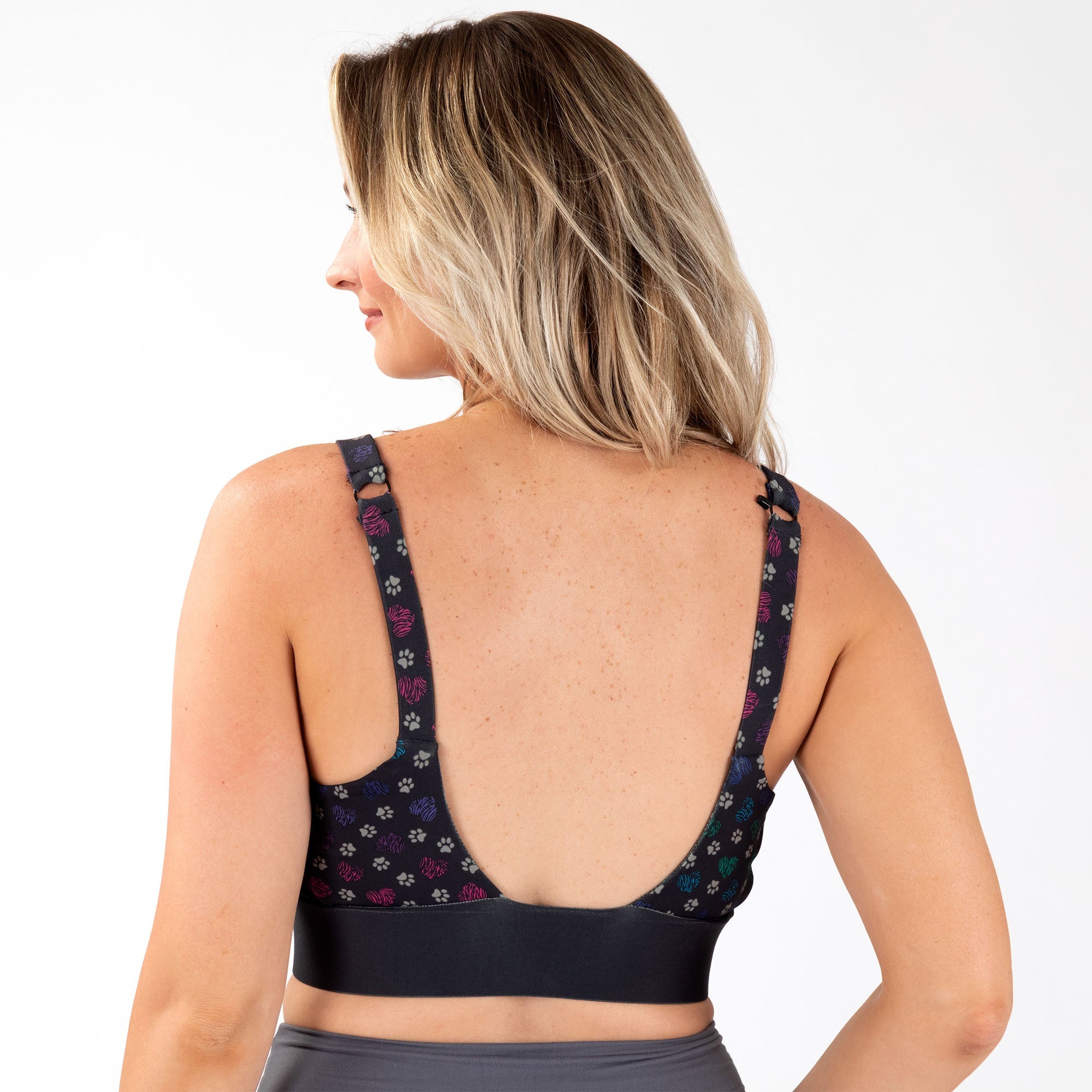 Women’s Zip Front Sports Bra for Workouts