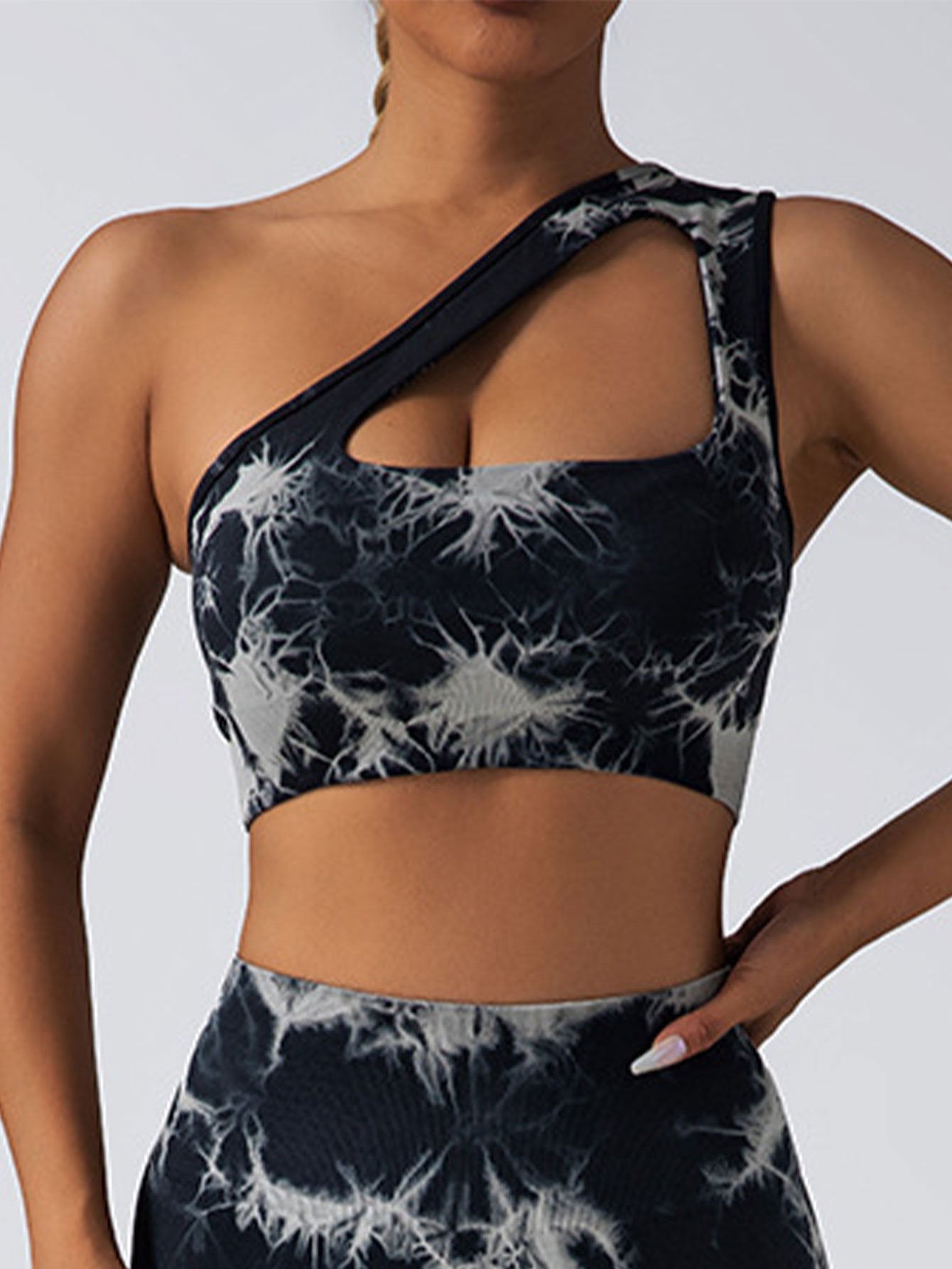 One-Shoulder Yoga Set