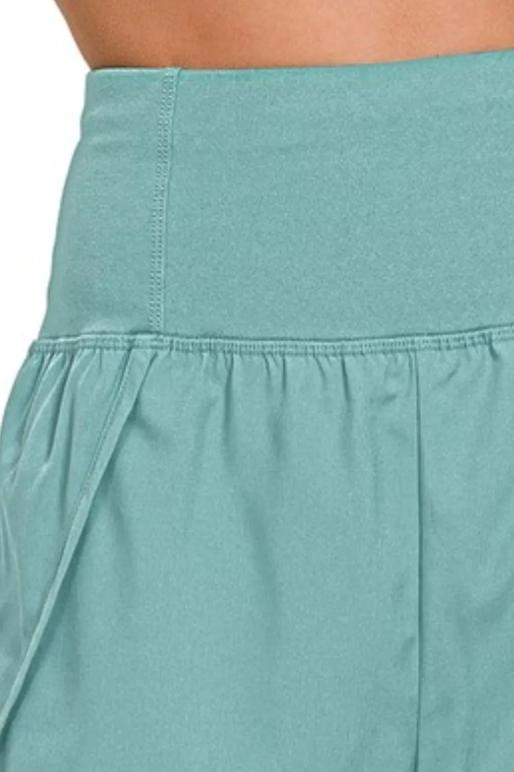 High-Waisted Running Shorts