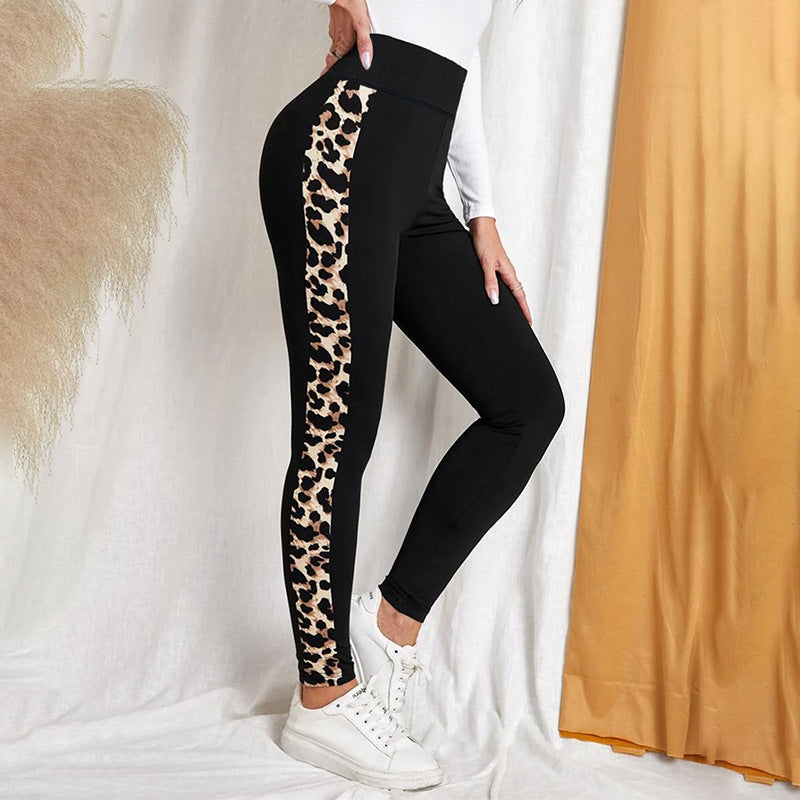 Leopard Print Yoga Leggings