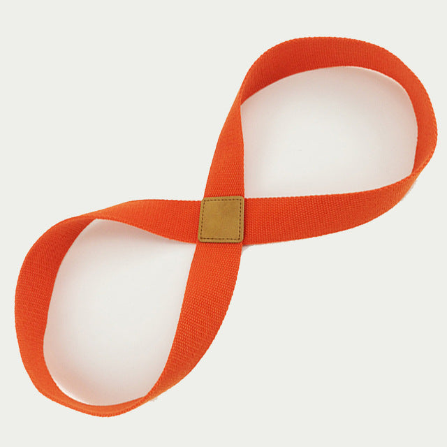 8-Shaped Yoga Stretch Strap Belt for Fitness Training