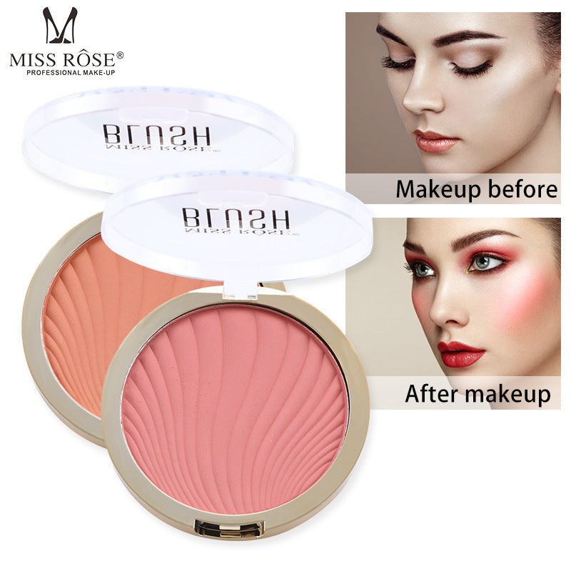 Six-Color Matte Blush and Highlighter Palette