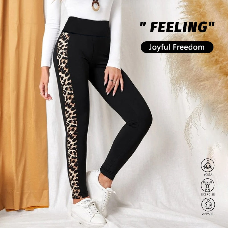Leopard Print Yoga Leggings