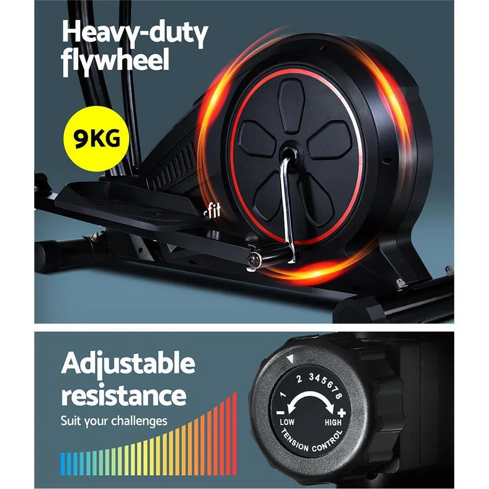 Elliptical Cross Trainer Exercise Bike for Home Fitness