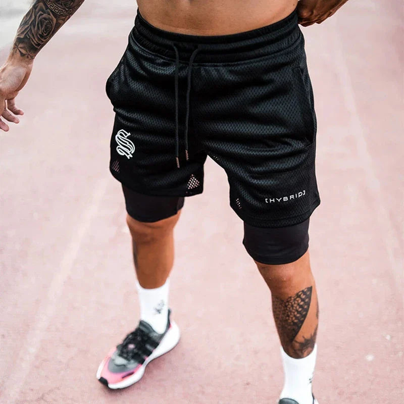 Men's Camo Running Shorts
