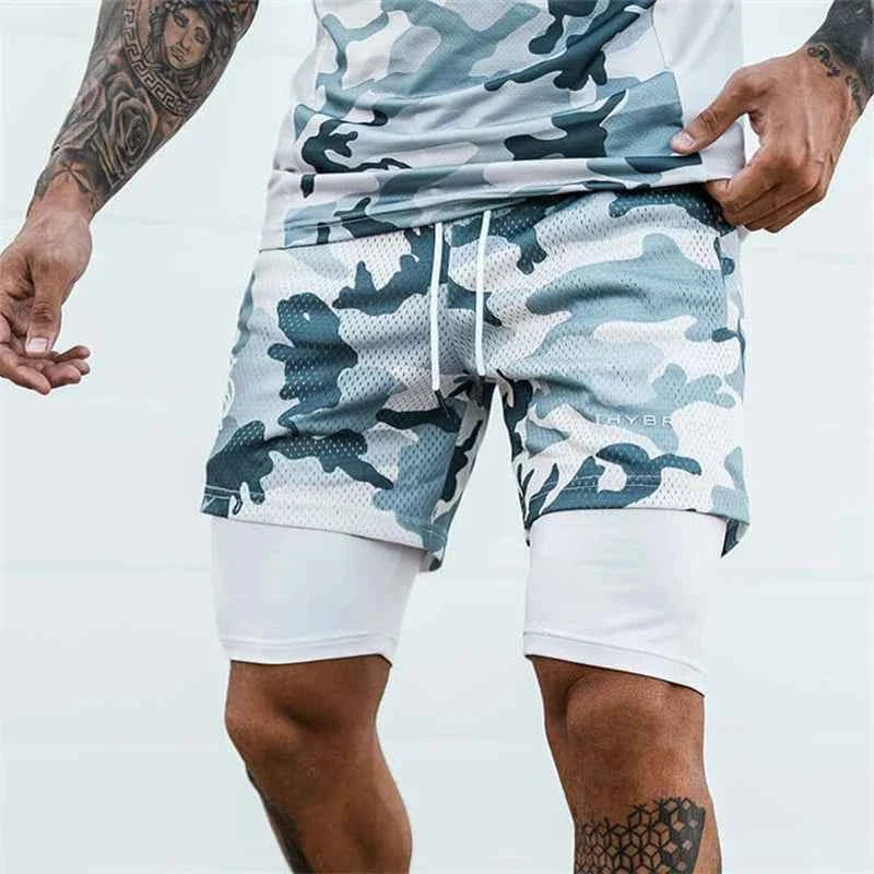 Men's Camo Running Shorts