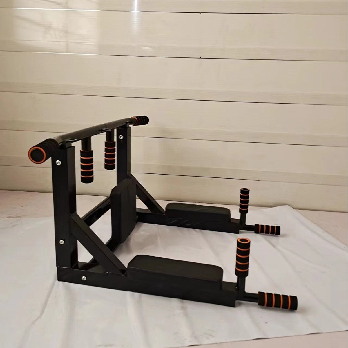 Wall-Mounted Sandbag Rack Pull-Up Parallel Fitness Equipment