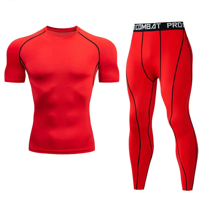 Men’s Compression Fitness Gear for Gym and Training