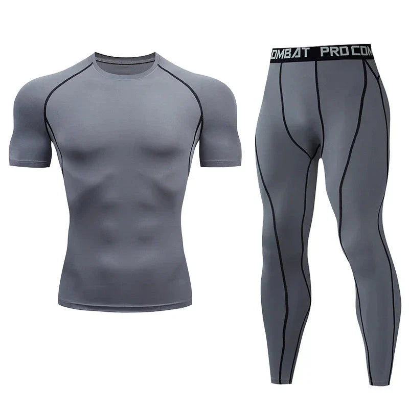 Men’s Compression Fitness Gear for Gym and Training