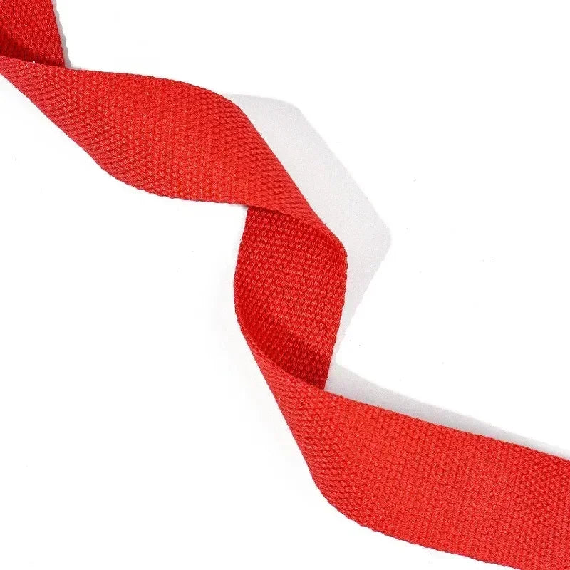 Compact Yoga Strap with D-Ring Adjustable Stretching Belt