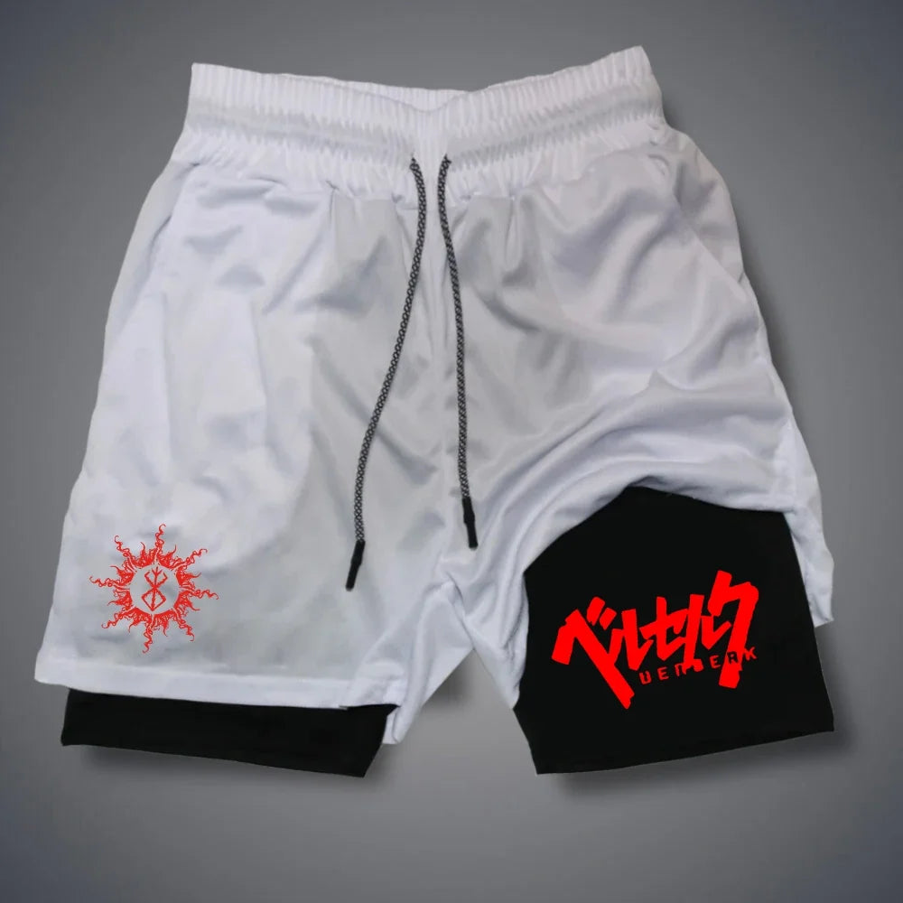Men's 2-in-1 Compression Shorts
