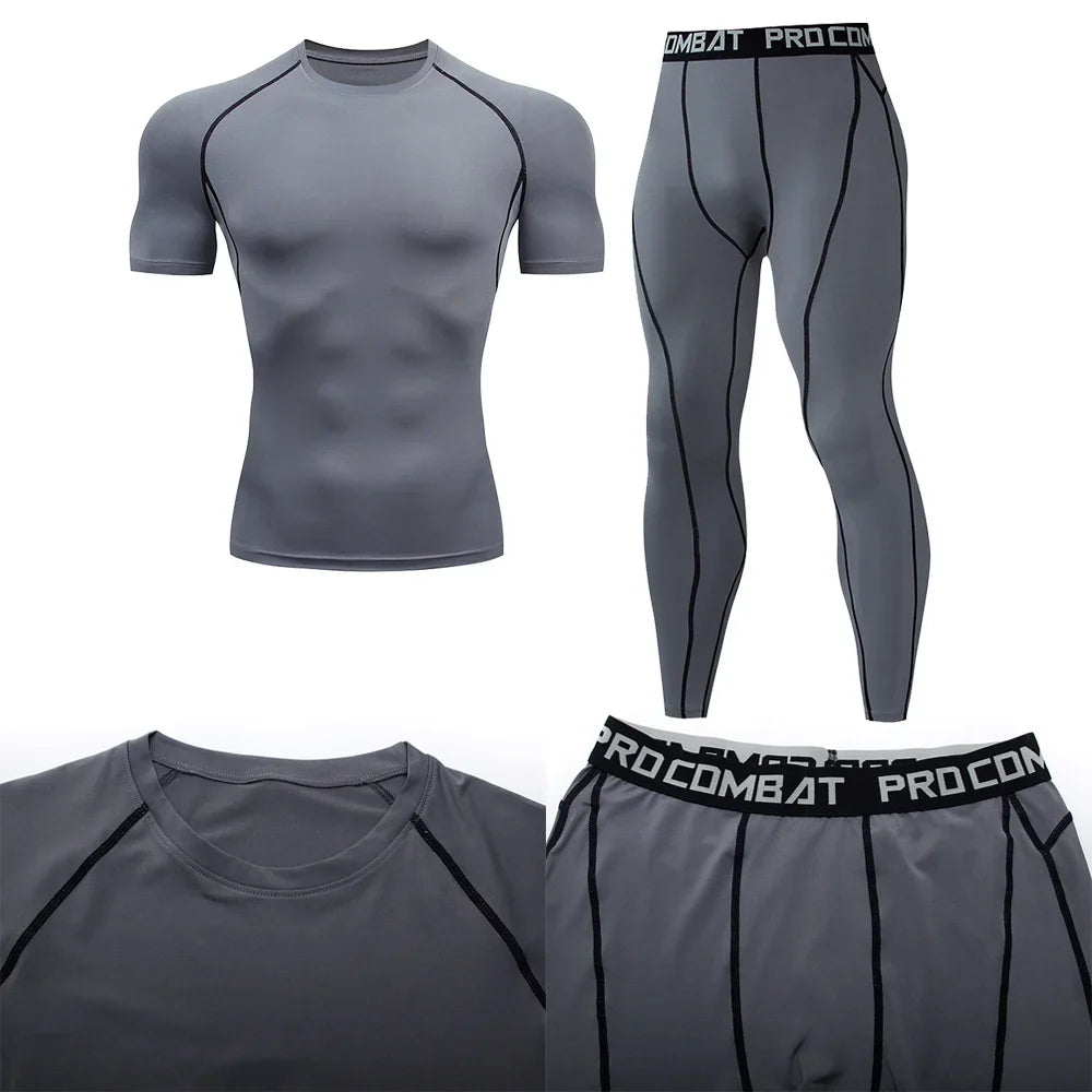 Men’s Compression Fitness Gear for Gym and Training