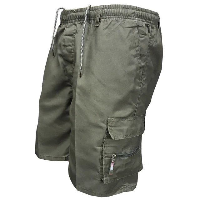 Men’s Tactical Cargo Shorts with Multiple Pockets