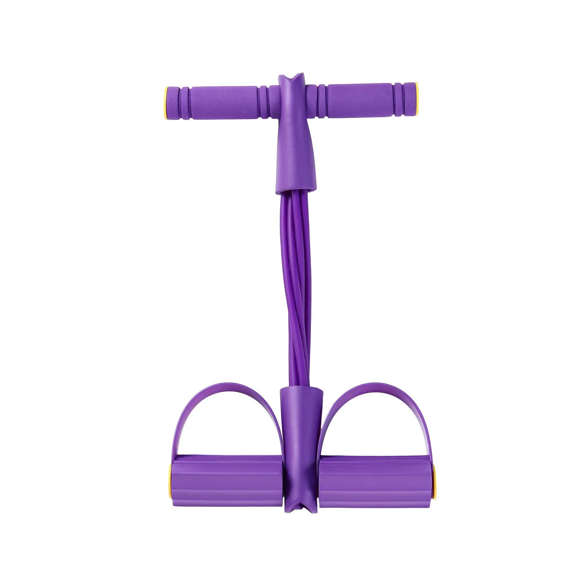 4/6-Tube Tensioner Multi-Functional Household Fitness Yoga Abdominal Strengthening Elastic Band Tension Rope Sit-Up Assistive