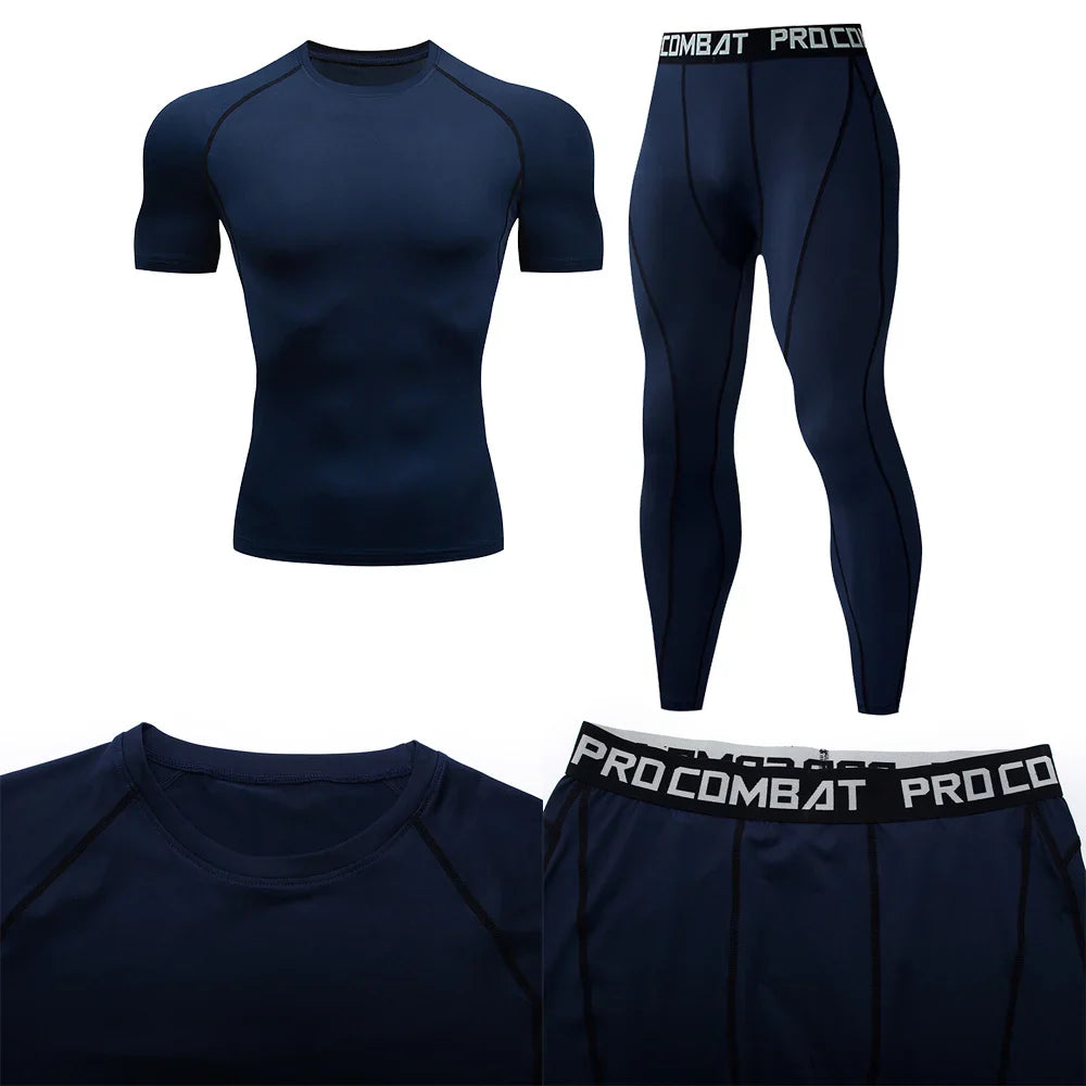 Men’s Compression Fitness Gear for Gym and Training
