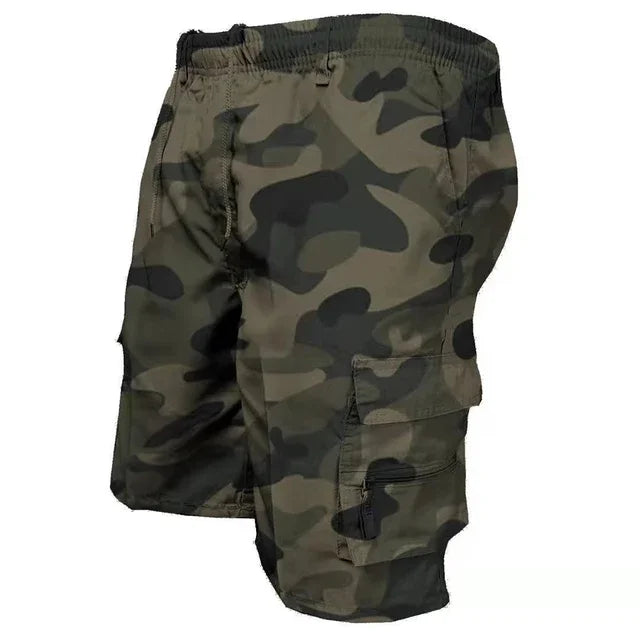 Men’s Tactical Cargo Shorts with Multiple Pockets