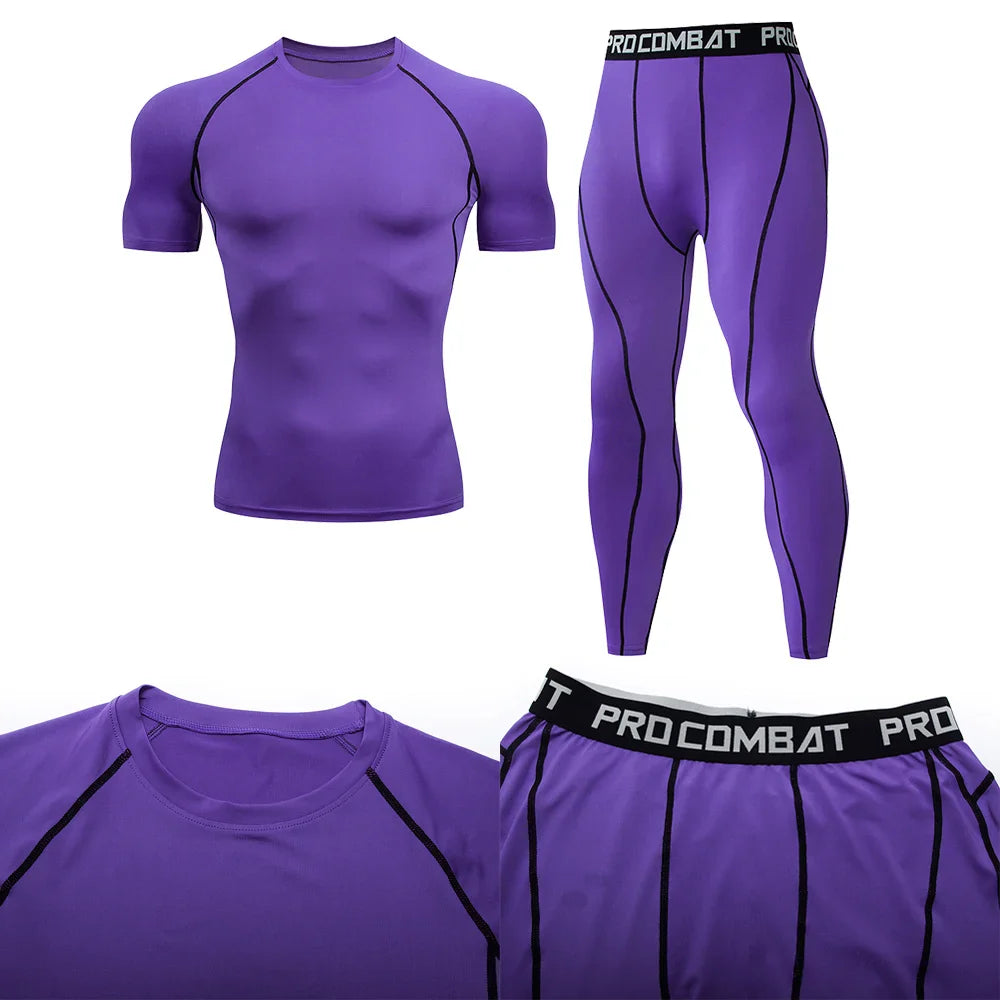 Men’s Compression Fitness Gear for Gym and Training