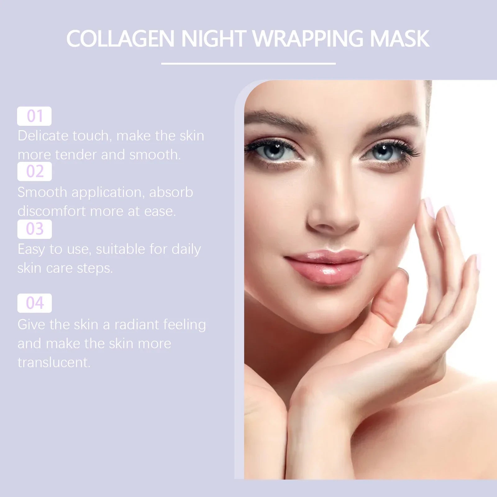 Korean Collagen Peel-Off Mask for Glass Skin