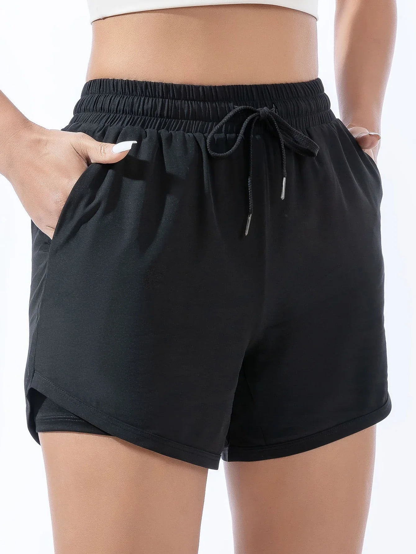 Women’s Quick Dry Athletic Fitness Workout Shorts