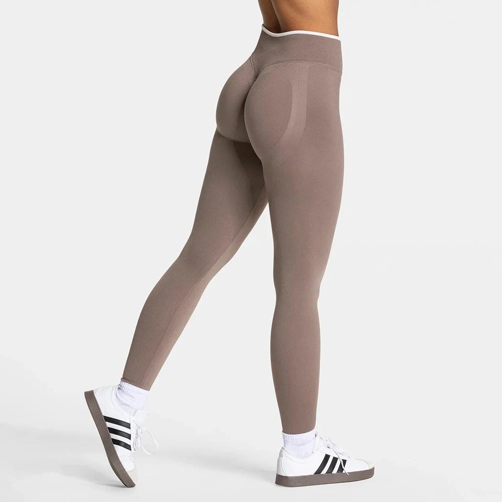 Women’s High-Waisted Seamless Scrunch Booty Leggings