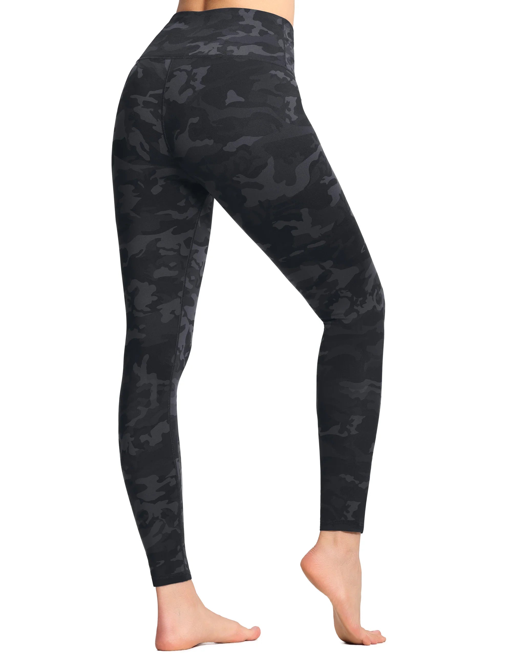 Soft High-Waist Yoga Leggings: Squat-Proof Running Pants