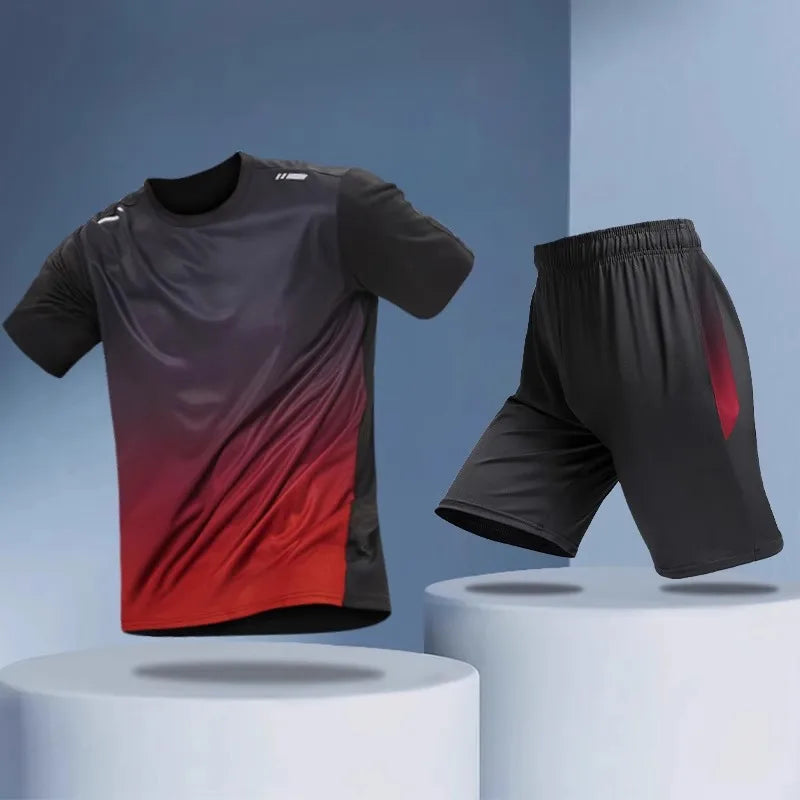 Men’s Athletic Sports Set for Tennis Football and Badminton