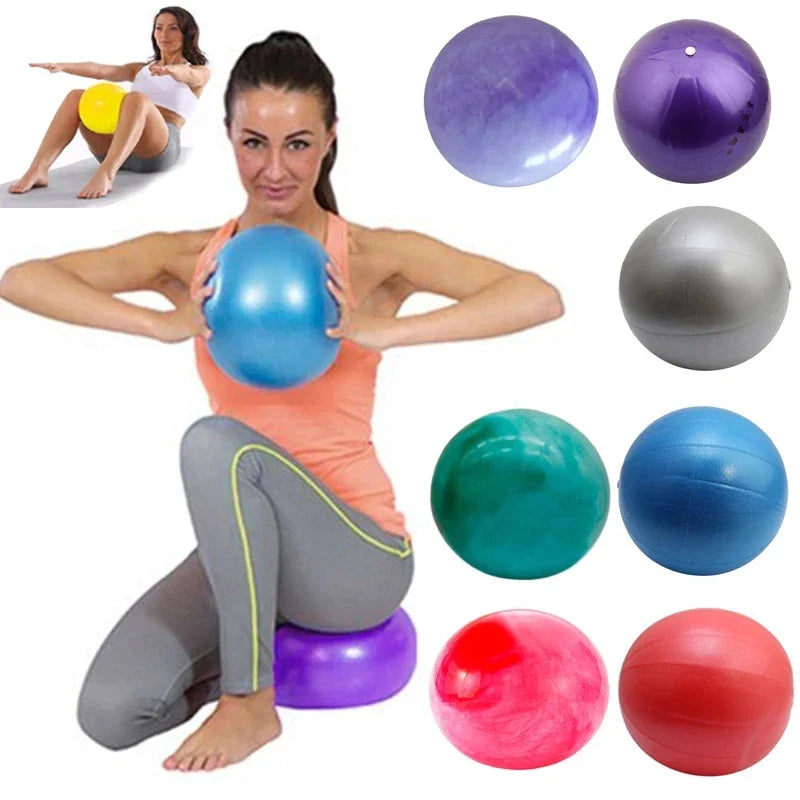 25cm Small Yoga Balance Ball for Pilates and Home Fitness